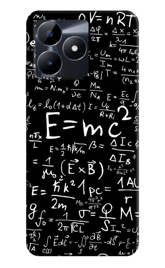 Physics Formula Realme C53 Hard Case Back Cover by Casekaro