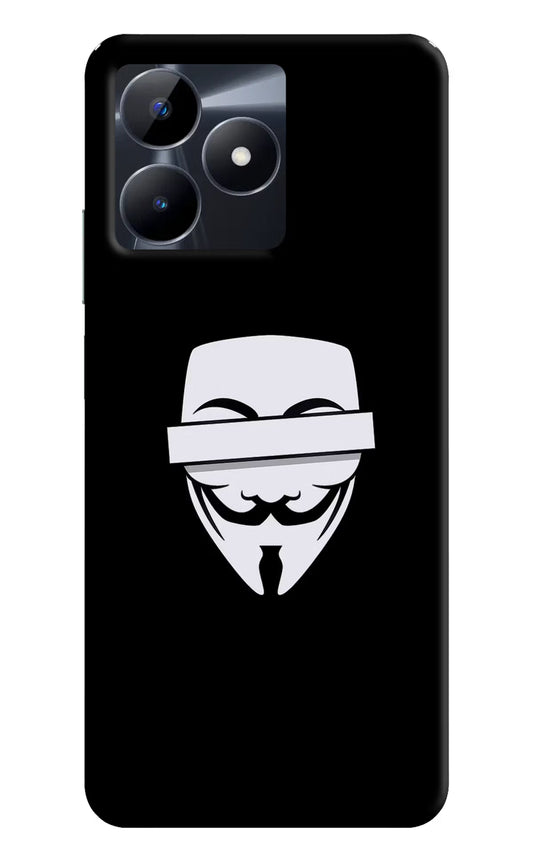 Anonymous Face Realme C53 Hard Case Back Cover by Casekaro