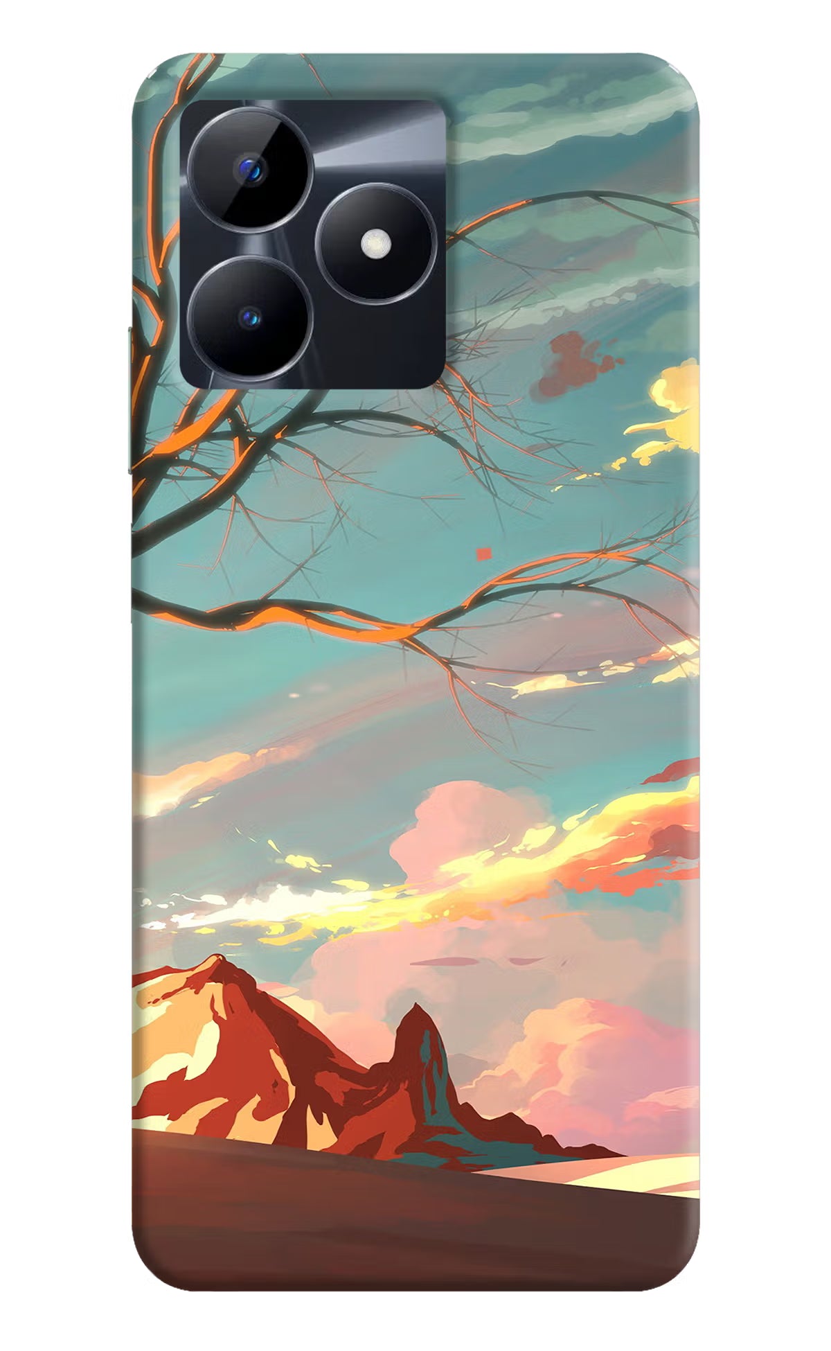 Scenery Realme C53 Hard Case Back Cover by Casekaro