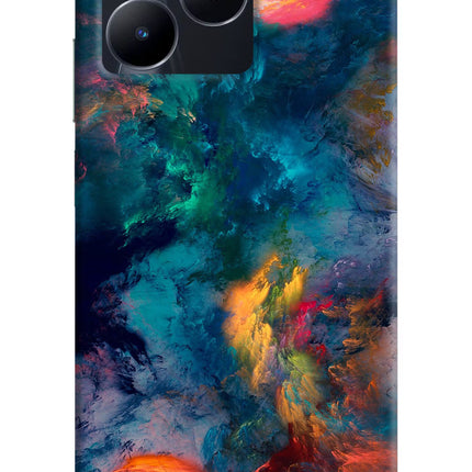 Artwork Paint Realme C53 Hard Case Back Cover by Casekaro