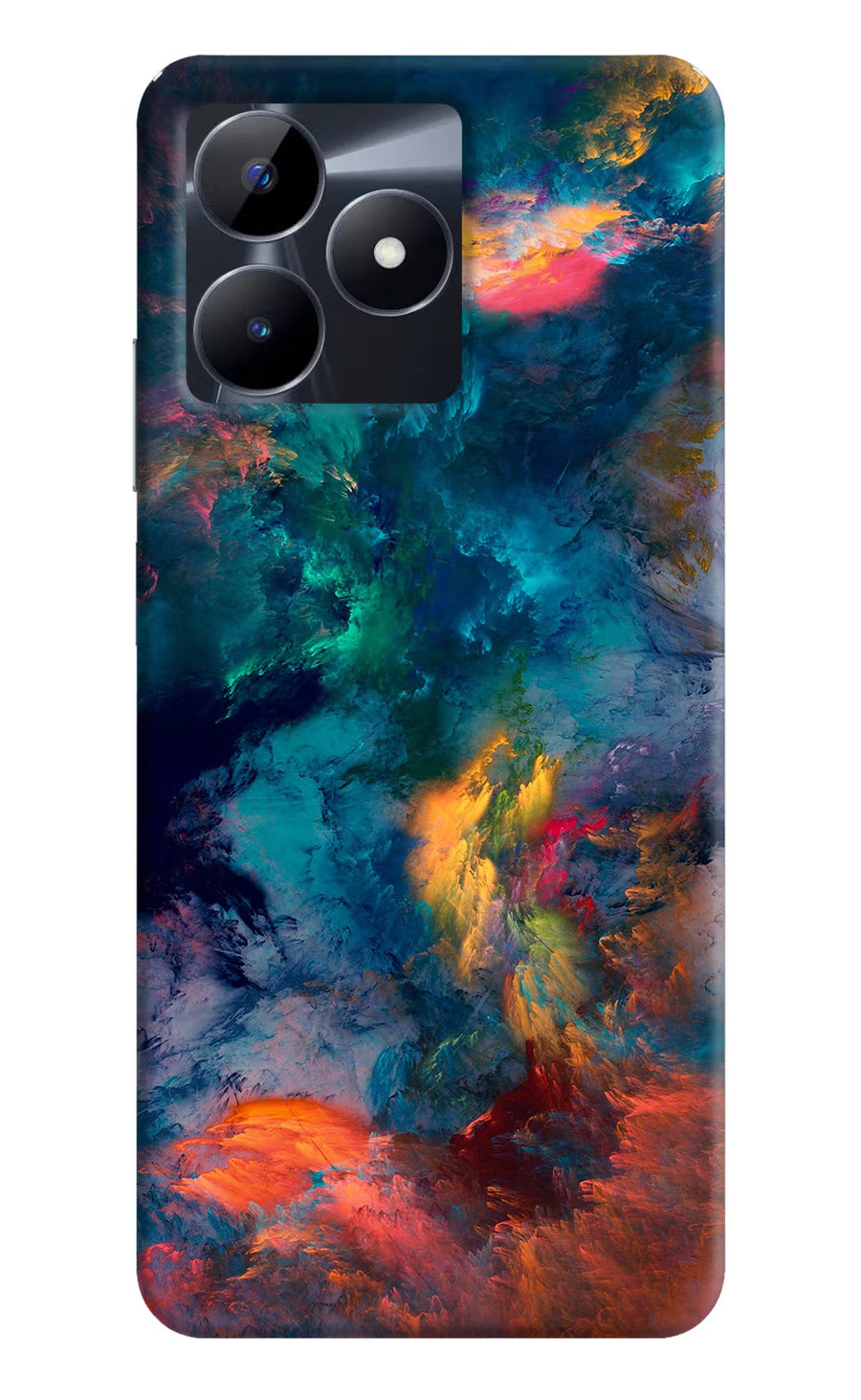 Artwork Paint Realme C53 Back Cover, Hard case