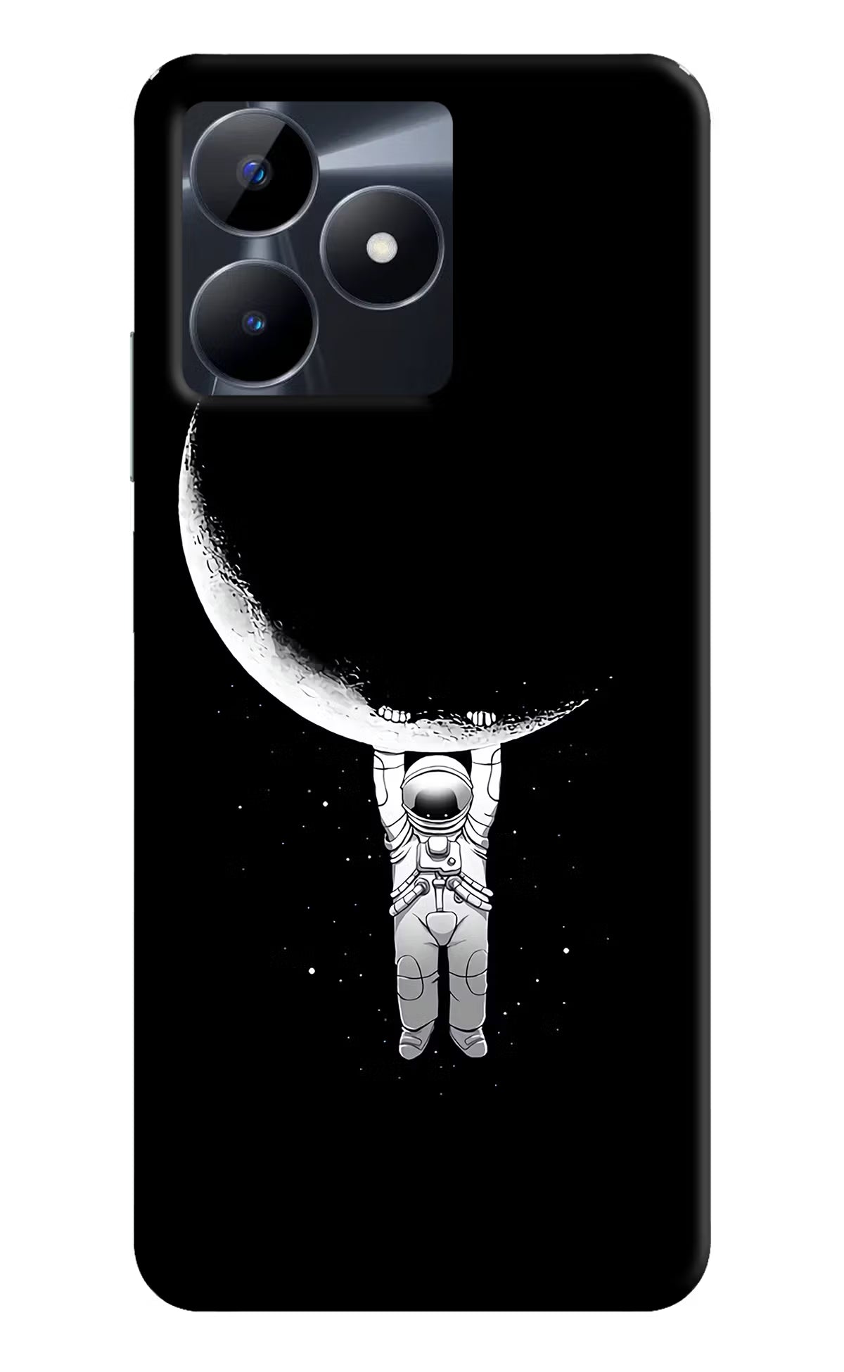 Moon Space Realme C53 Hard Case Back Cover by Casekaro