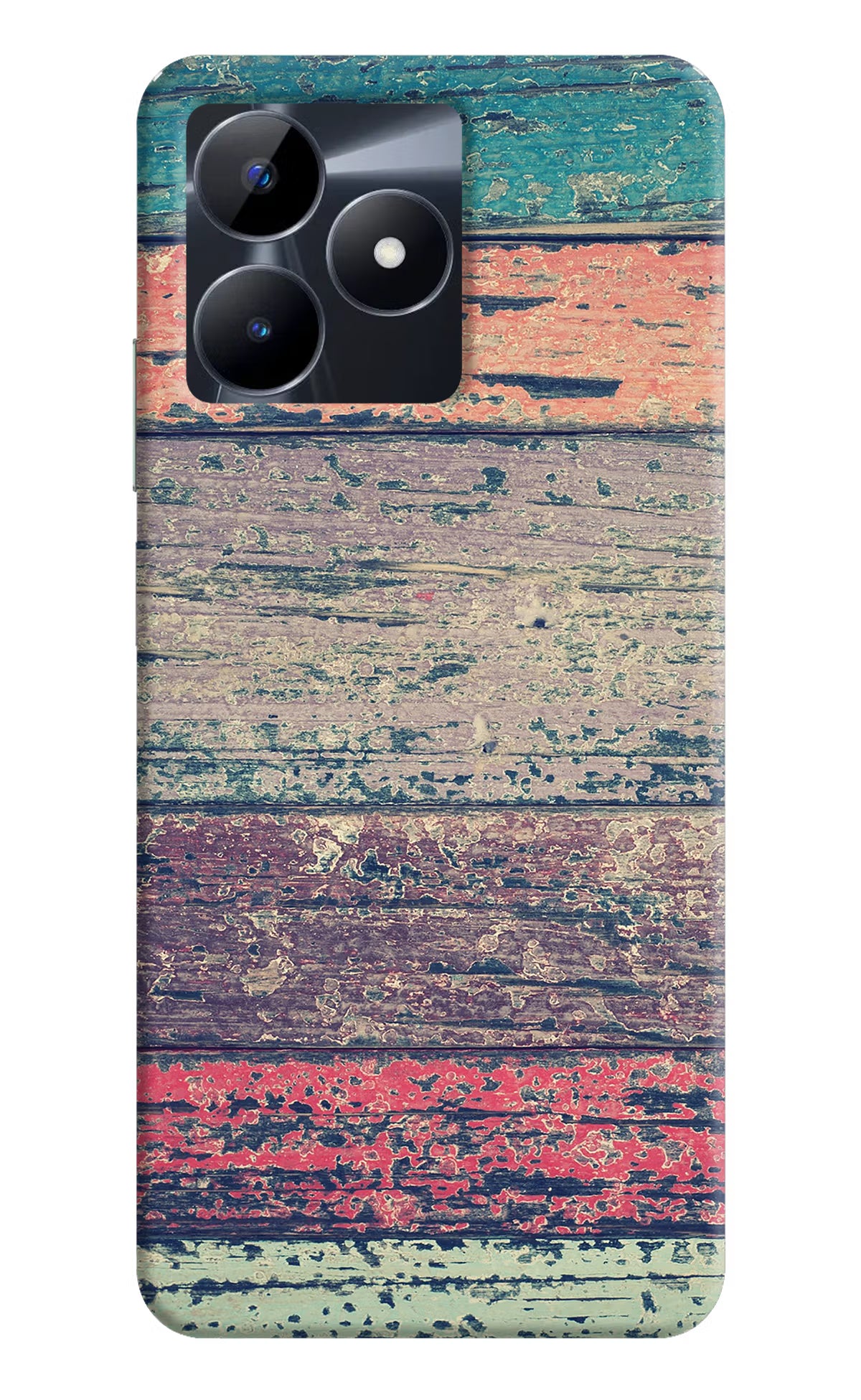 Colourful Wall Realme C53 Hard Case Back Cover by Casekaro