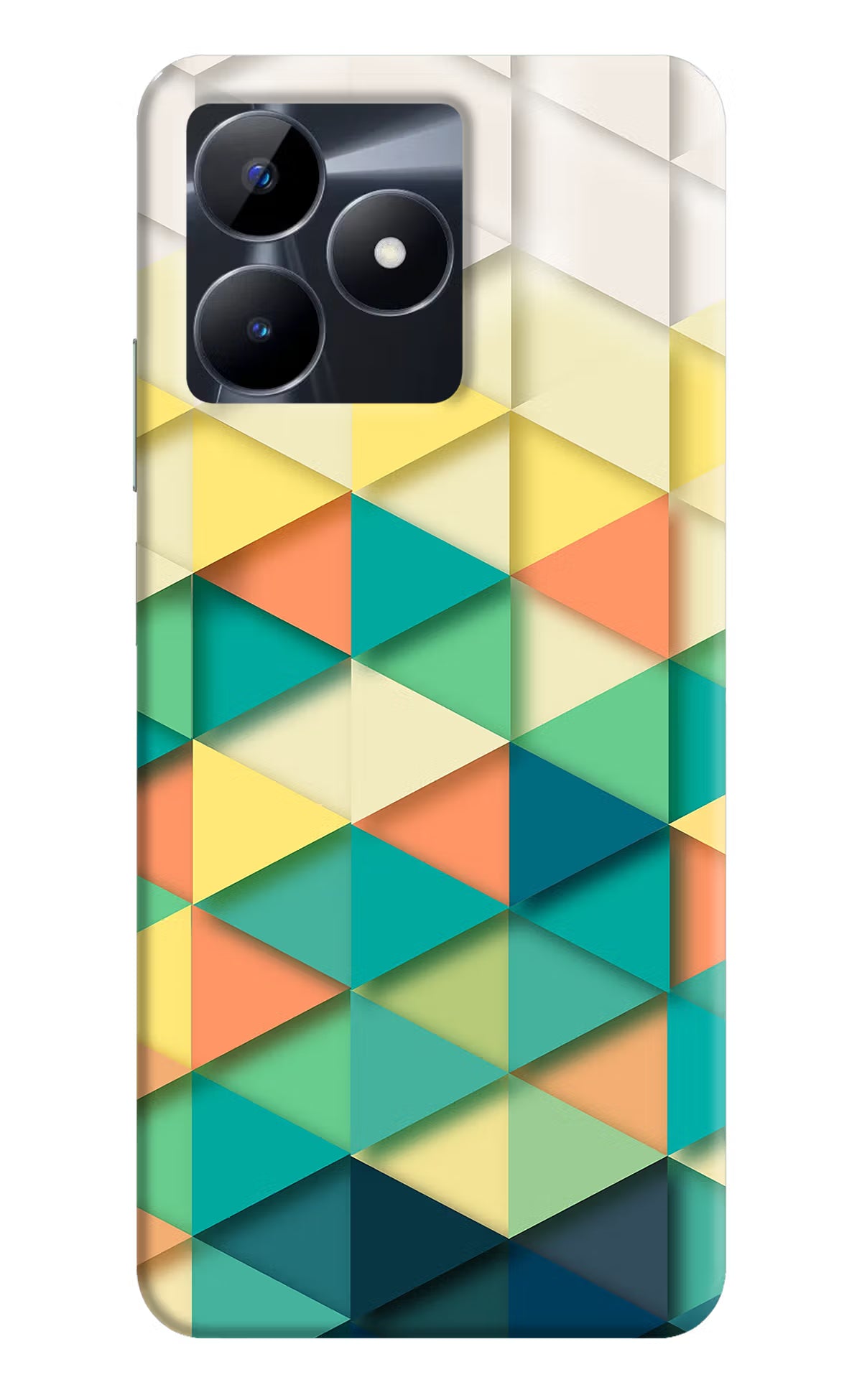 Abstract Realme C53 Hard Case Back Cover by Casekaro