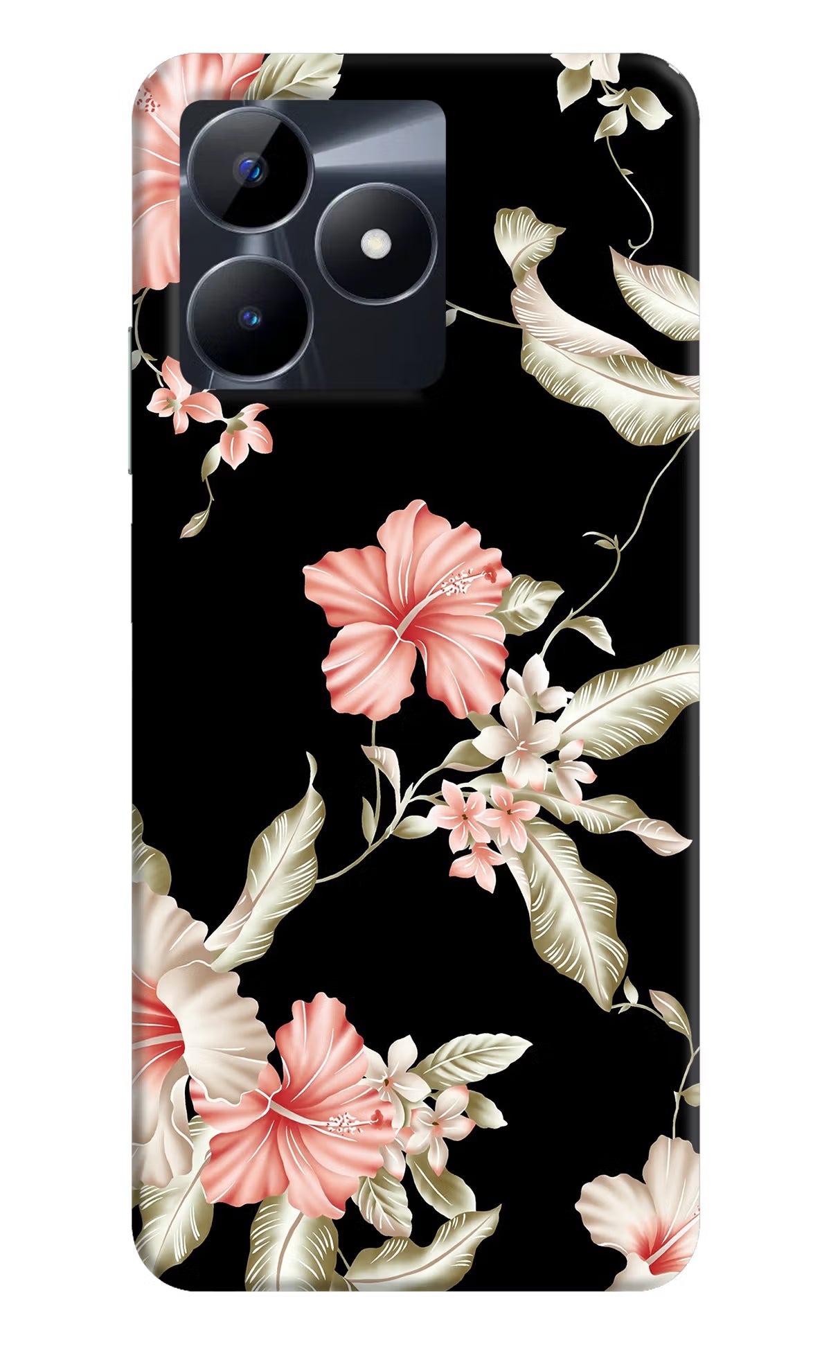 Flowers Realme C53 Hard Case Back Cover by Casekaro
