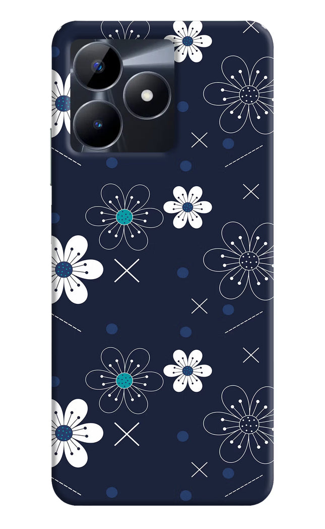 Flowers Realme C53 Hard Case Back Cover by Casekaro