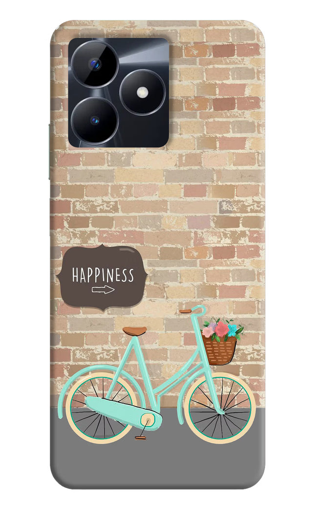 Happiness Artwork Realme C53 Hard Case Back Cover by Casekaro