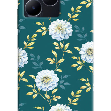 Flowers Realme C53 Hard Case Back Cover by Casekaro