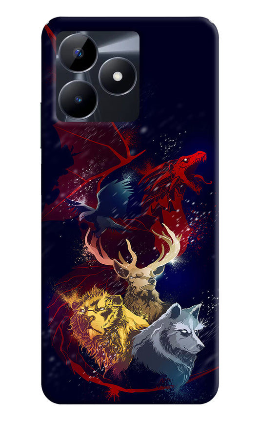 Game Of Thrones Realme C53 Hard Case Back Cover by Casekaro