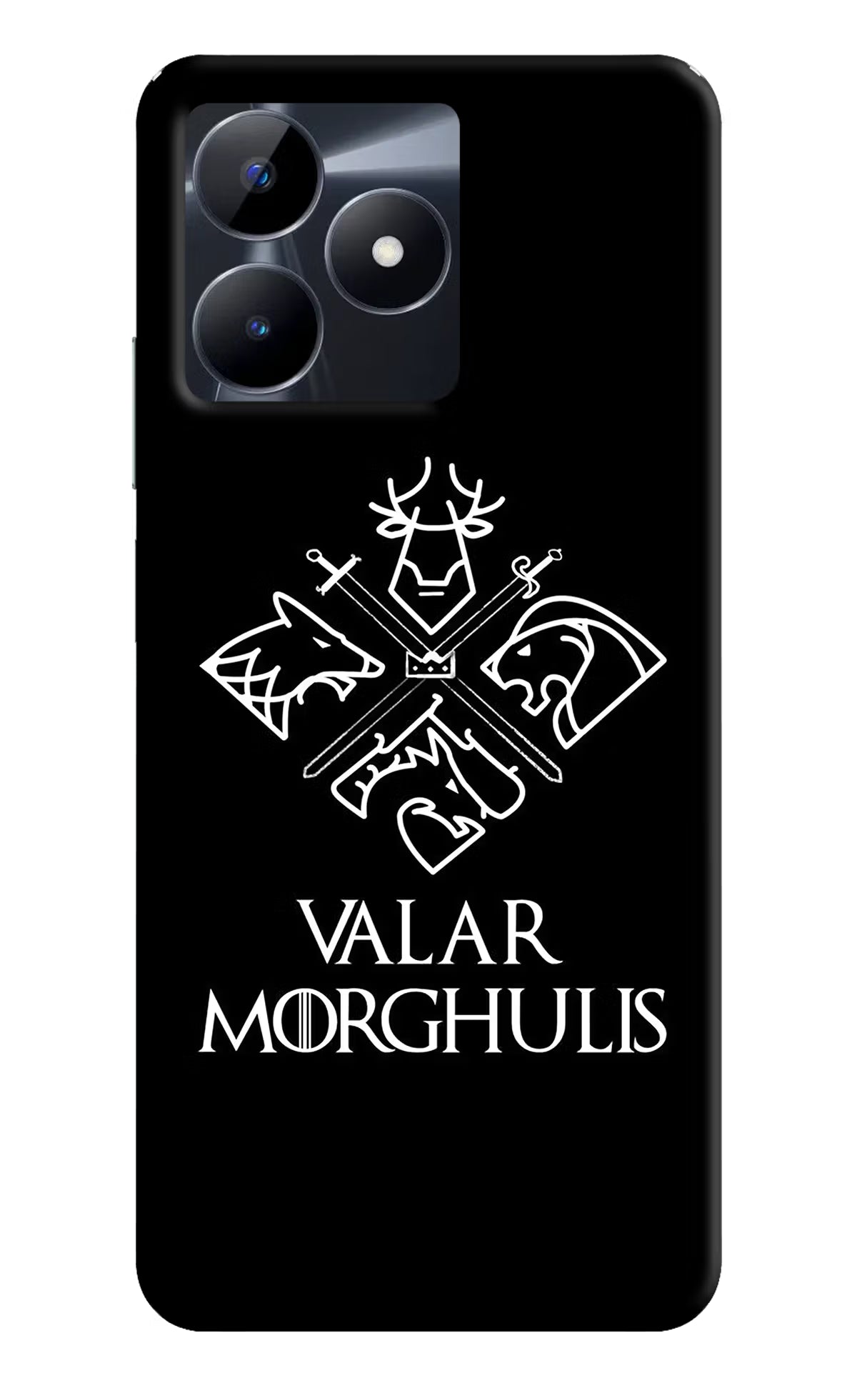 Valar Morghulis | Game Of Thrones Realme C53 Hard Case Back Cover by Casekaro