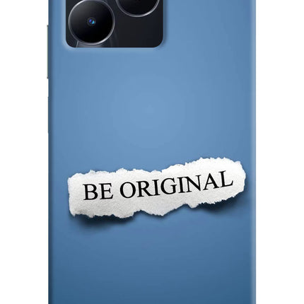 Be Original Realme C53 Hard Case Back Cover by Casekaro