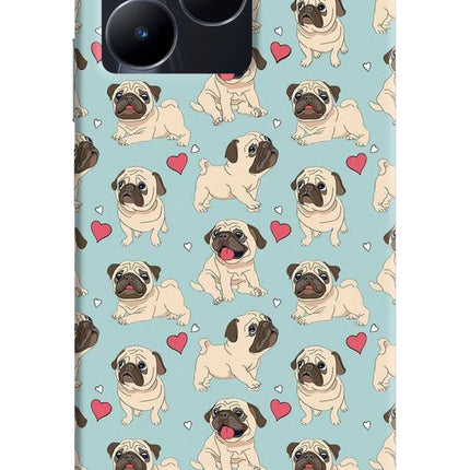 Pug Dog Realme C53 Hard Case Back Cover by Casekaro