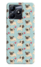 Pug Dog Realme C53 Hard Case Back Cover by Casekaro