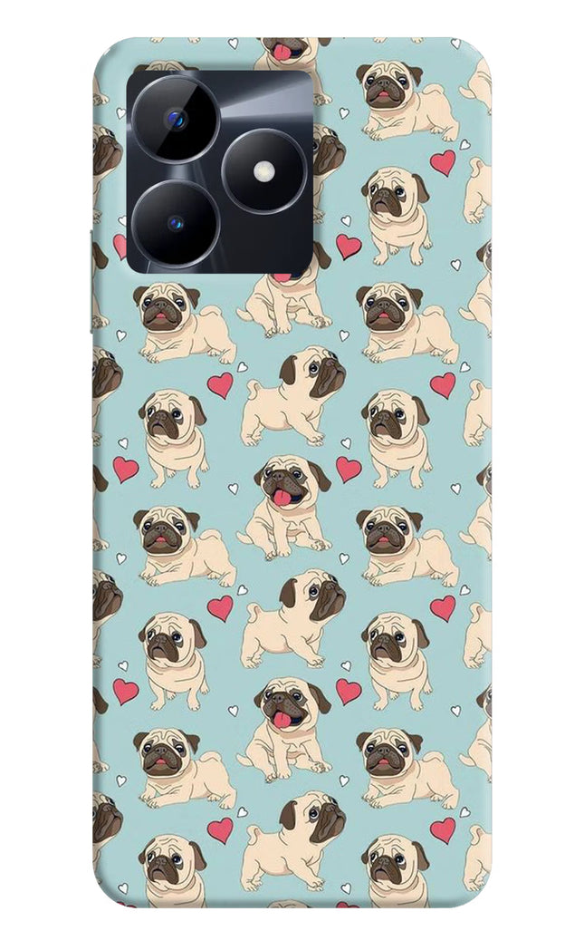 Pug Dog Realme C53 Hard Case Back Cover by Casekaro