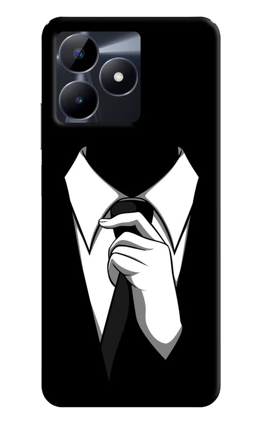Black Tie Realme C53 Hard Case Back Cover by Casekaro