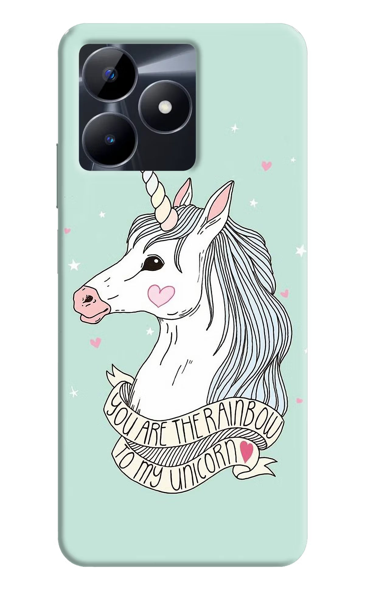 Unicorn Wallpaper Realme C53 Hard Case Back Cover by Casekaro