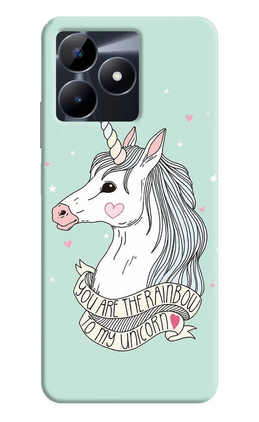 Unicorn Wallpaper Realme C53 Hard Case Back Cover by Casekaro