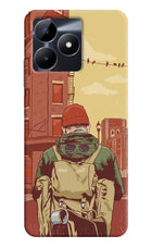 Adventurous Realme C53 Hard Case Back Cover by Casekaro