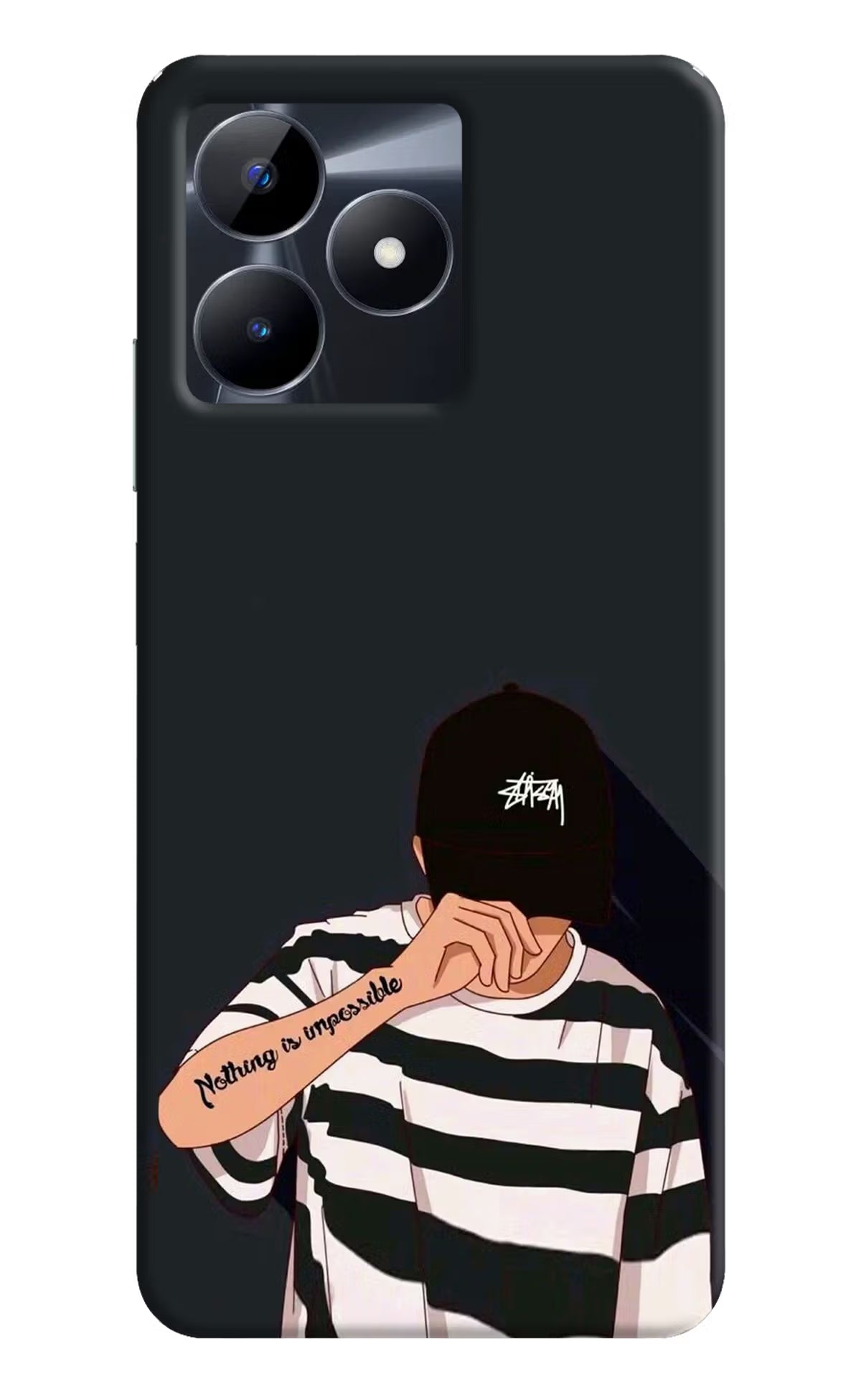 Aesthetic Boy Realme C53 Hard Case Back Cover by Casekaro