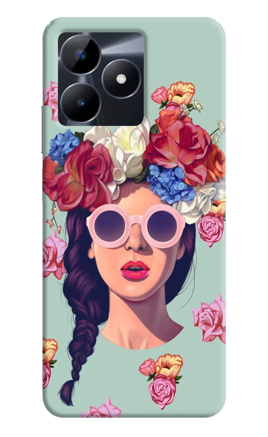 Pretty Girl Realme C53 Hard Case Back Cover by Casekaro