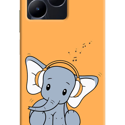 High On Music Realme C53 Hard Case Back Cover by Casekaro