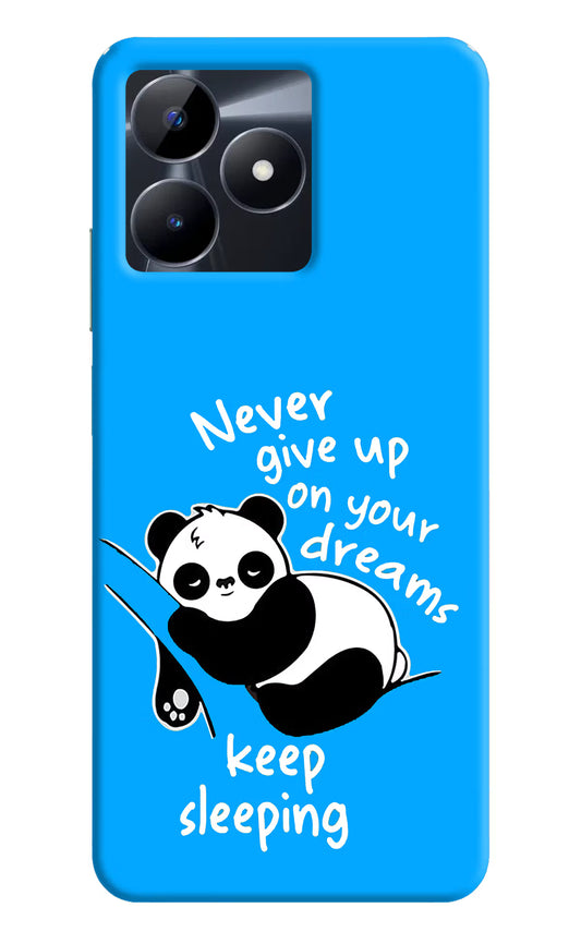 Keep Sleeping Realme C53 Hard Case Back Cover by Casekaro