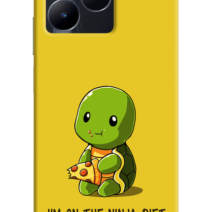I'm on Ninja Diet Realme C53 Hard Case Back Cover by Casekaro