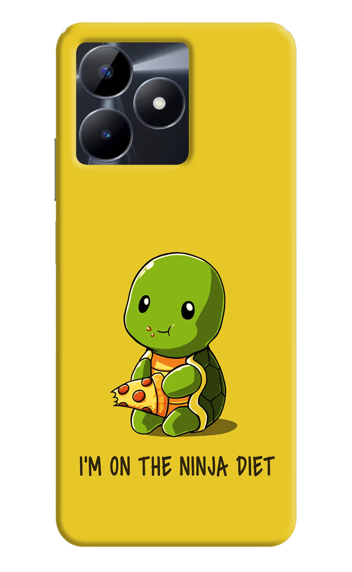 I'm on Ninja Diet Realme C53 Hard Case Back Cover by Casekaro