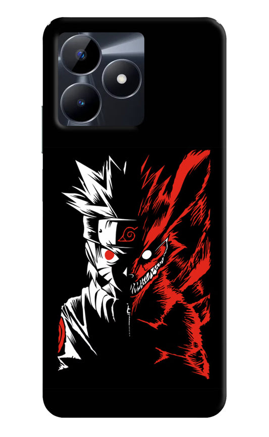 Naruto Two Face Realme C53 Hard Case Back Cover by Casekaro