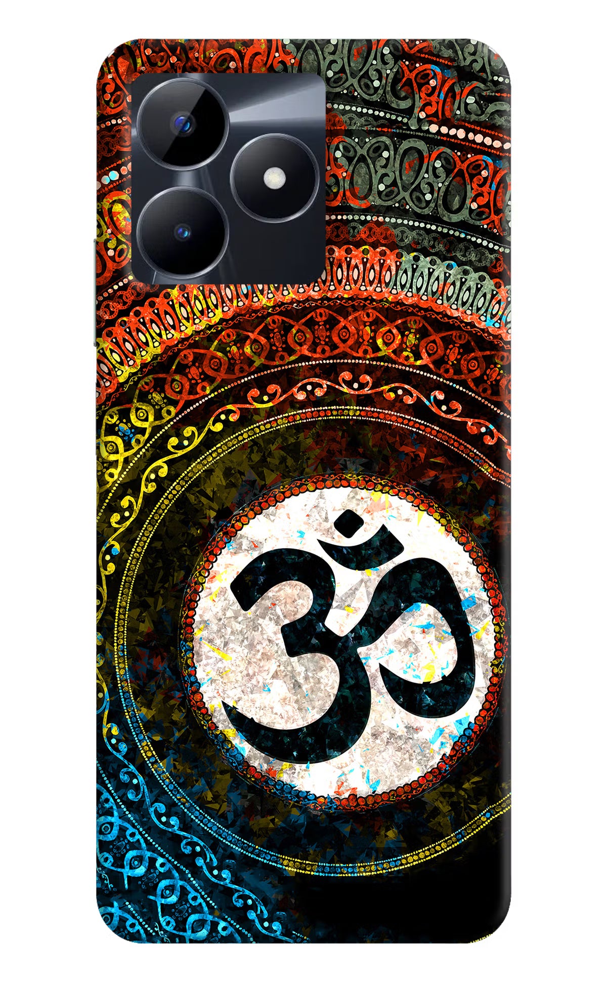 Om Cultural Realme C53 Hard Case Back Cover by Casekaro