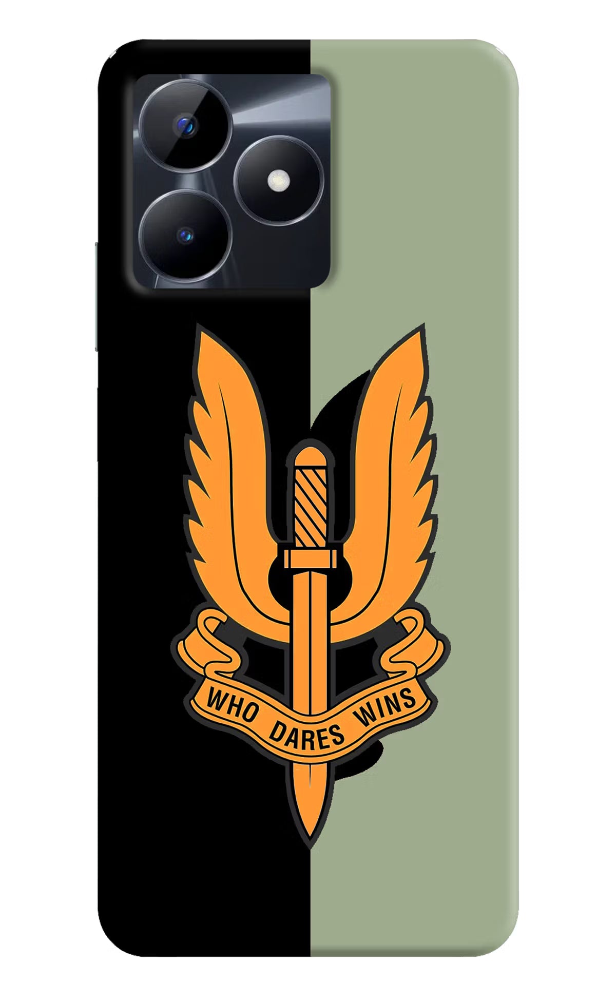 Balidan Logo Realme C53 Hard Case Back Cover by Casekaro