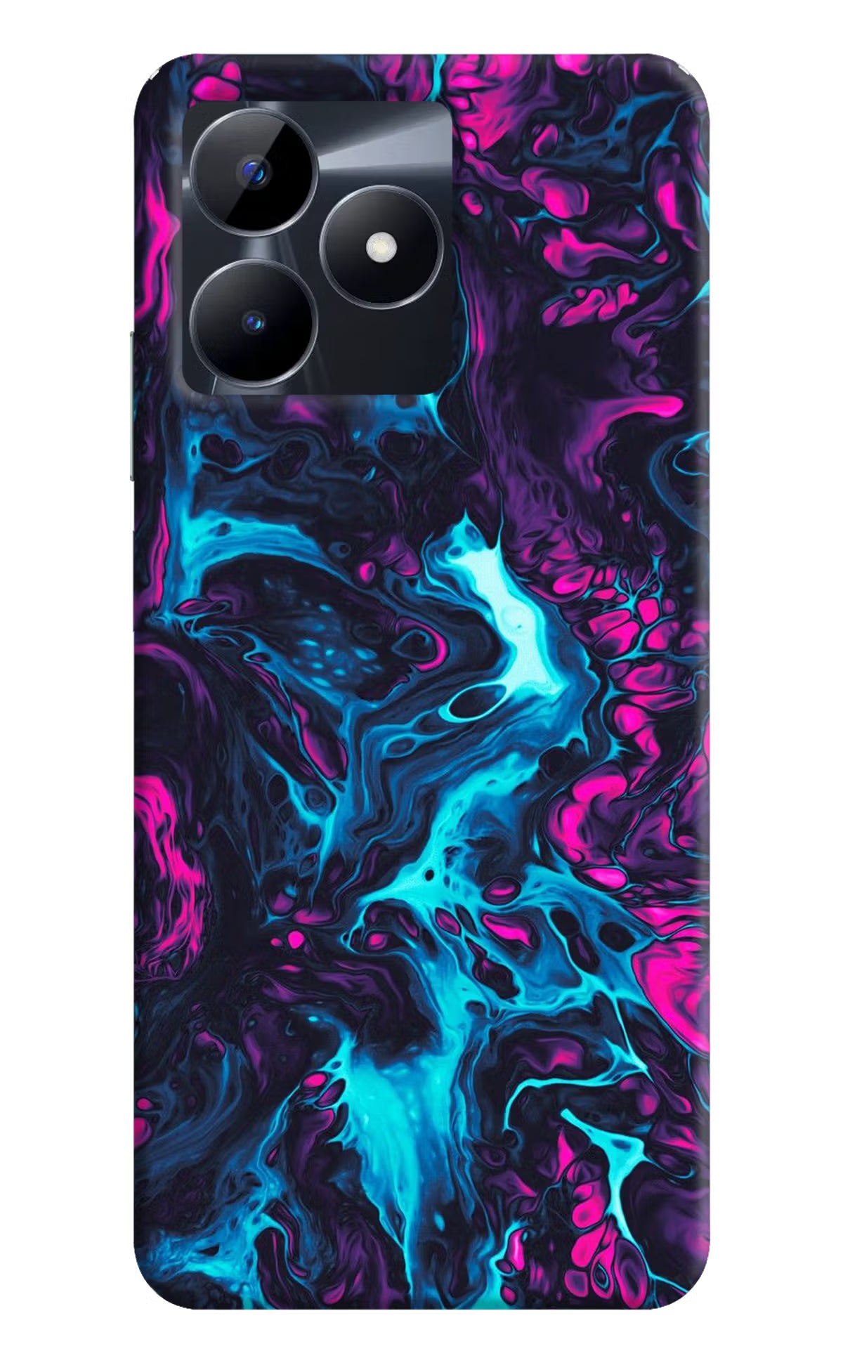Abstract Realme C53 Hard Case Back Cover by Casekaro