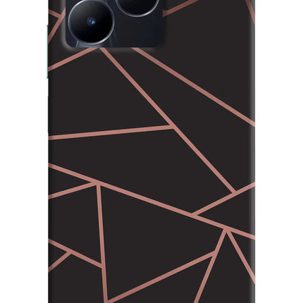 Geometric Pattern Realme C53 Hard Case Back Cover by Casekaro
