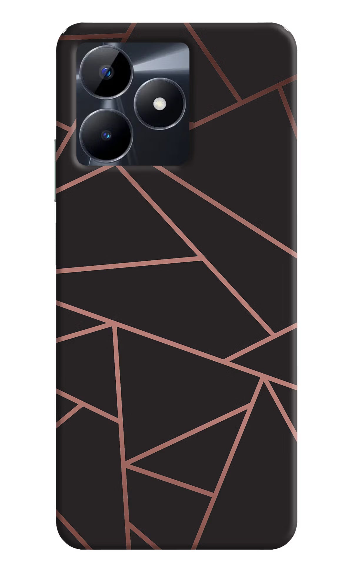 Geometric Pattern Realme C53 Hard Case Back Cover by Casekaro