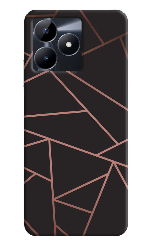 Geometric Pattern Realme C53 Hard Case Back Cover by Casekaro