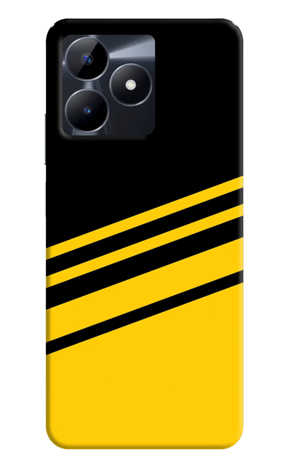 Yellow Shades Realme C53 Hard Case Back Cover by Casekaro