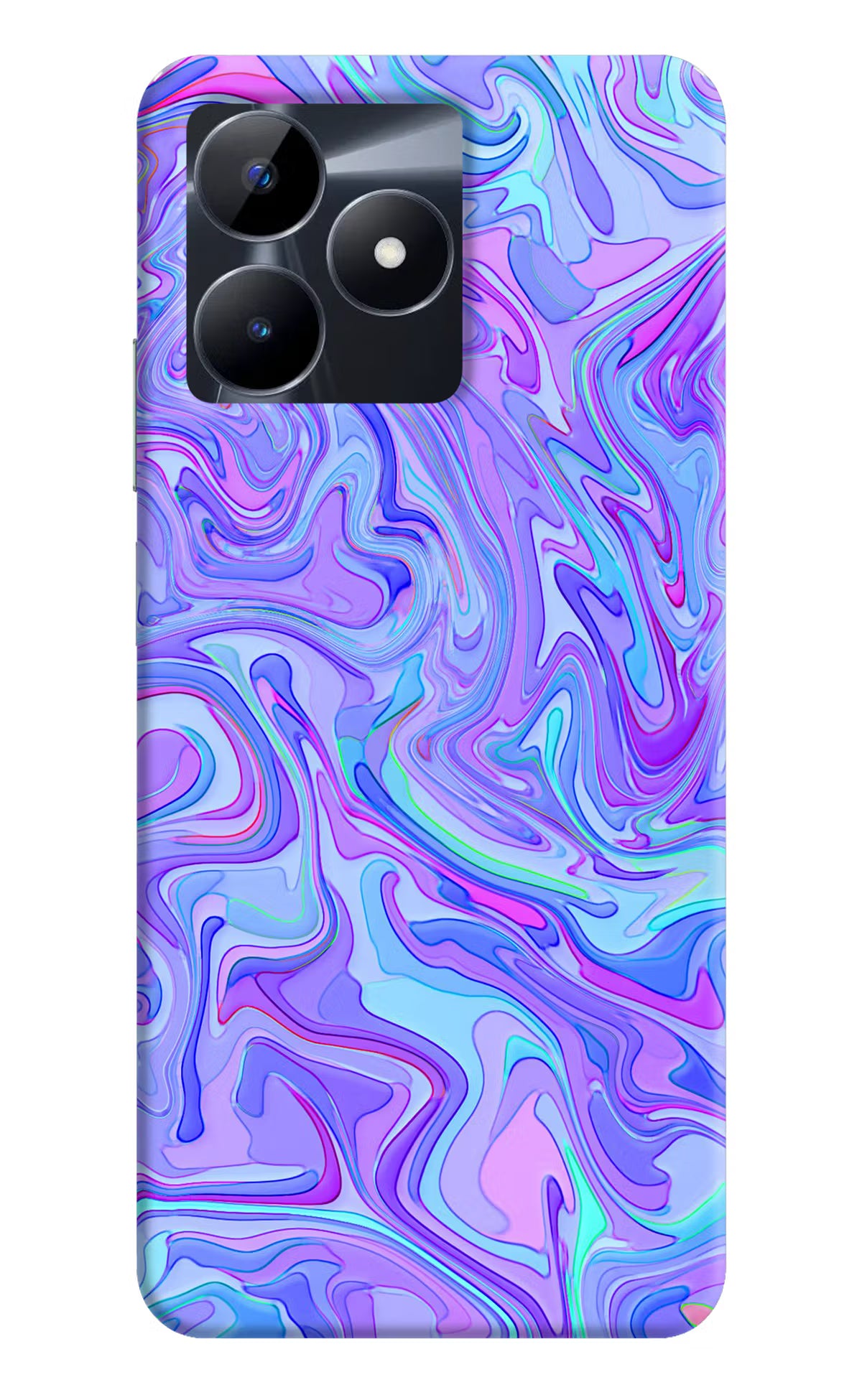 Glitter Realme C53 Hard Case Back Cover by Casekaro