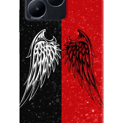 Wings Realme C53 Hard Case Back Cover by Casekaro