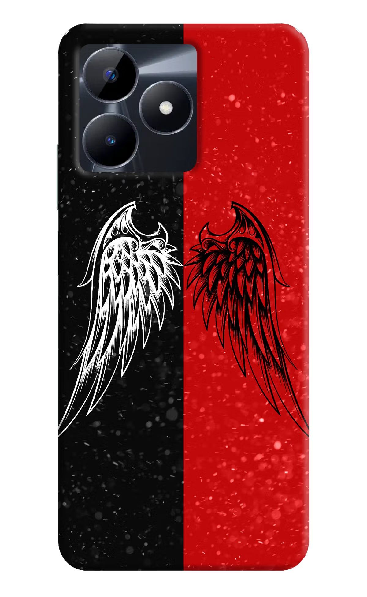 Wings Realme C53 Hard Case Back Cover by Casekaro