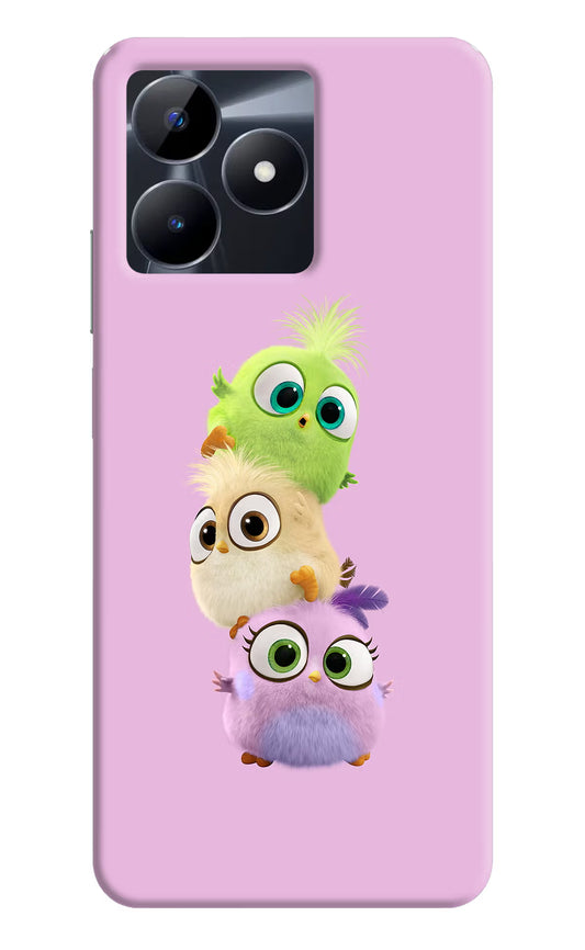 Cute Little Birds Realme C53 Hard Case Back Cover by Casekaro