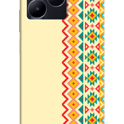 Ethnic Seamless Realme C53 Hard Case Back Cover by Casekaro
