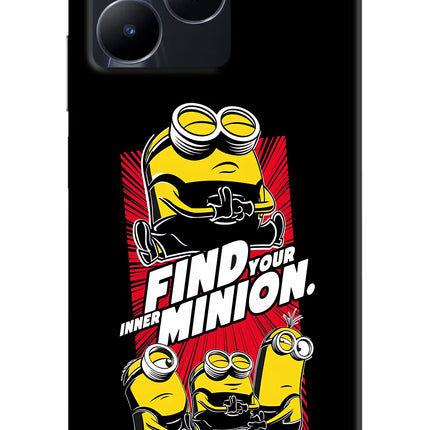 Find your inner Minion Realme C53 Hard Case Back Cover by Casekaro