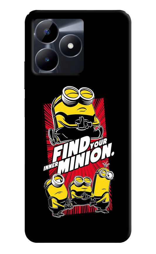 Find your inner Minion Realme C53 Hard Case Back Cover by Casekaro