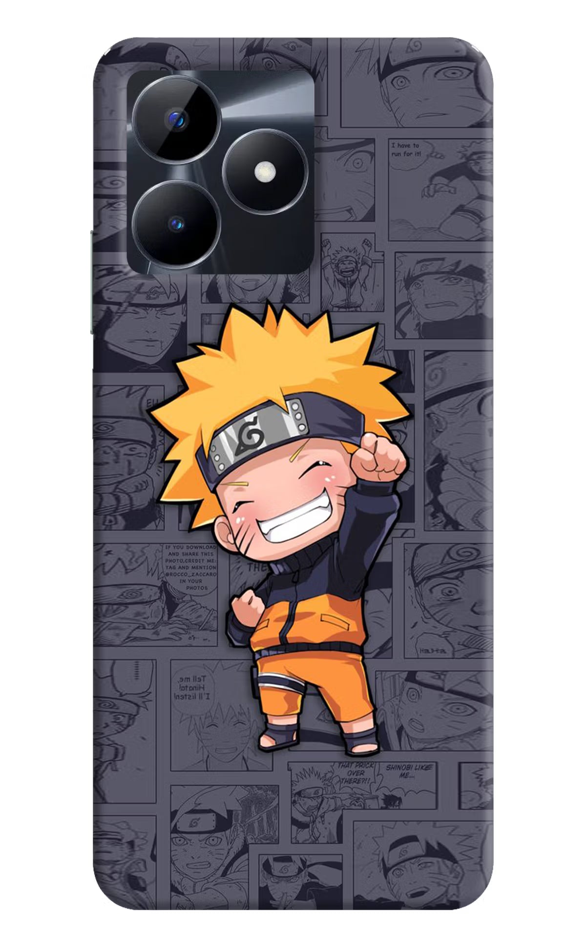 Chota Naruto Realme C53 Hard Case Back Cover by Casekaro