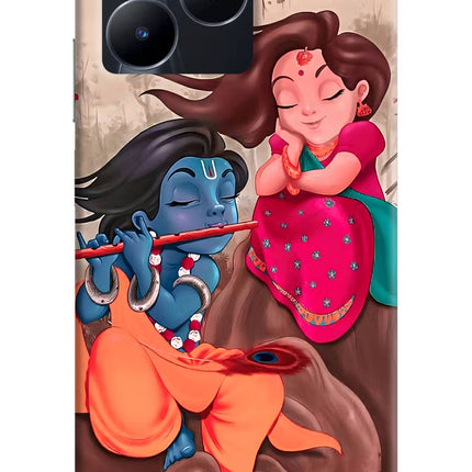 Radhe Krishna Realme C53 Hard Case Back Cover by Casekaro