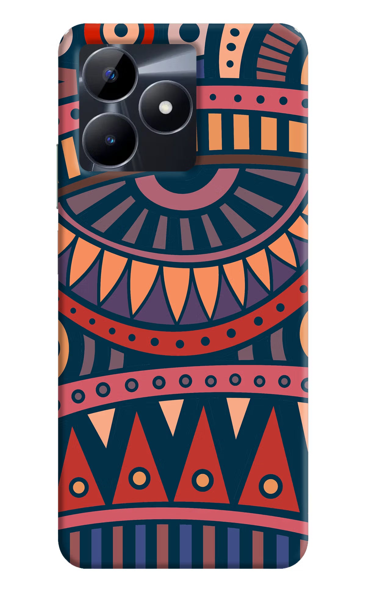 African Culture Design Realme C53 Hard Case Back Cover by Casekaro