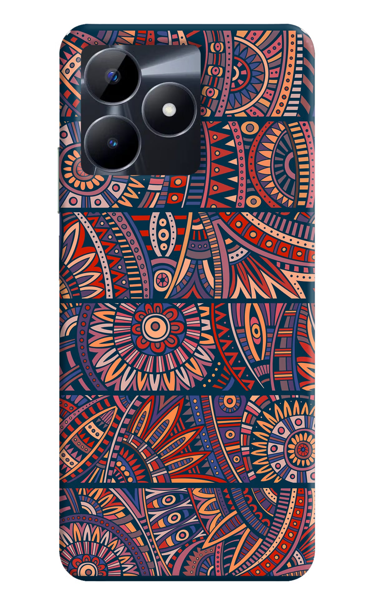 African Culture Design Realme C53 Hard Case Back Cover by Casekaro