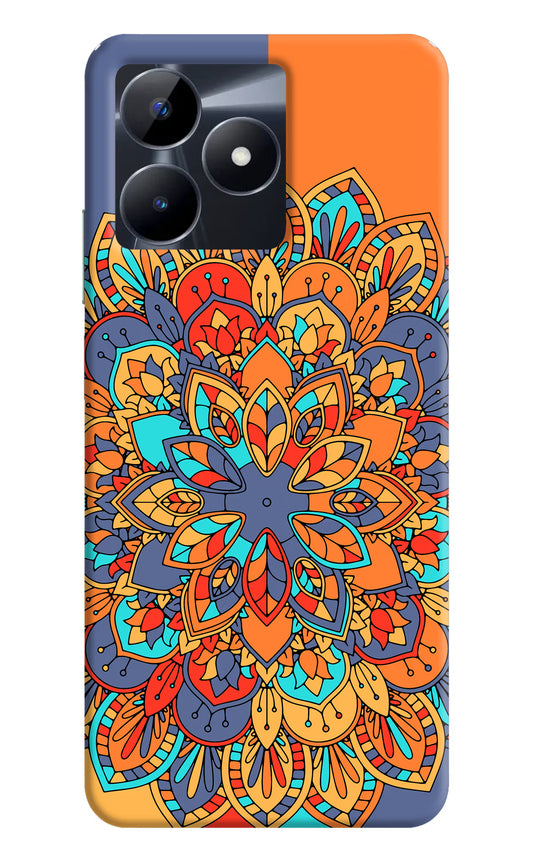Color Mandala Realme C53 Hard Case Back Cover by Casekaro