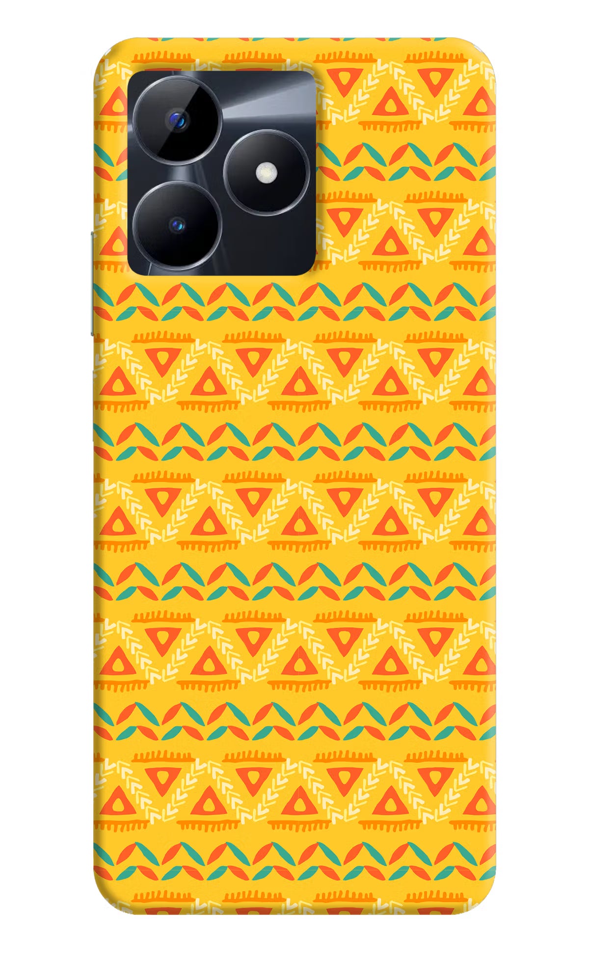 Tribal Pattern Realme C53 Hard Case Back Cover by Casekaro