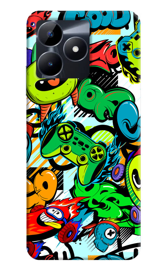 Game Doodle Realme C53 Hard Case Back Cover by Casekaro